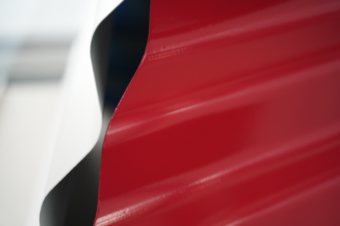 Coil steel and aluminum plate coating